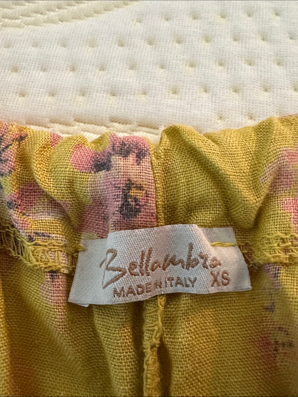 Bellamie Italian linen Floral Dress - Picture 2 of 4